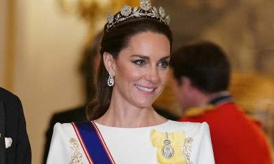 Księżna Kate w ulubionej sukni Jenny Packham i diamentowej tiarze