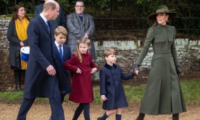 Brytyjska rodzina królewska oddaje hołd Elżbiecie II