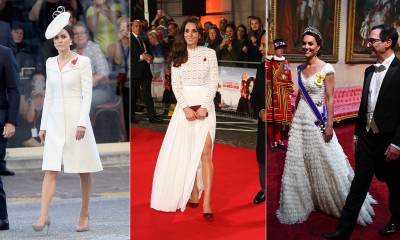 Ślubne inspiracje: Białe stylizacje księżnej Kate