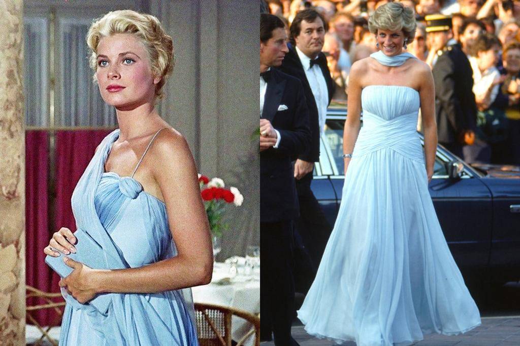Grace Kelly (1955) i księżna Diana (1987)