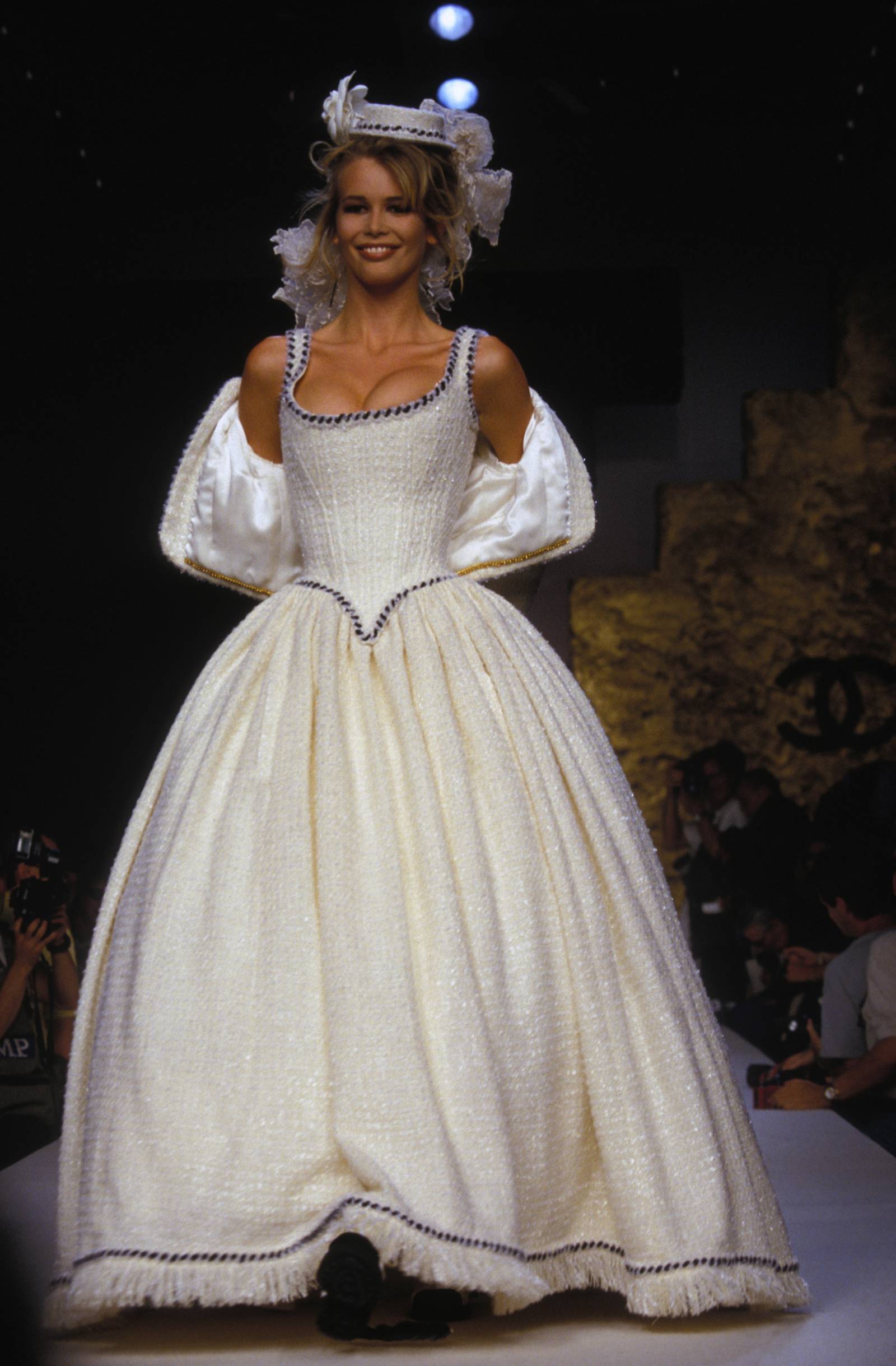 Claudia Schiffer w 1992 r. / Fot. Getty Images