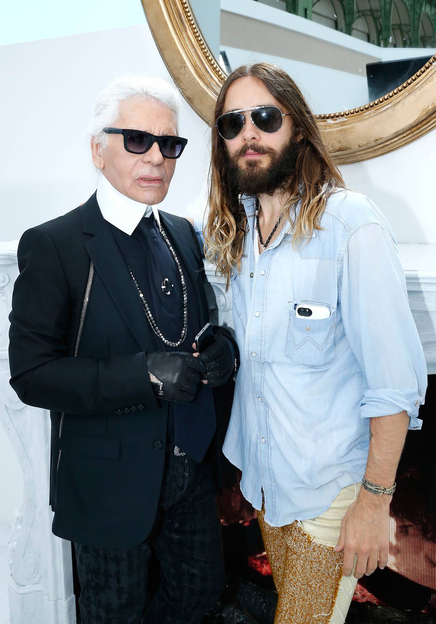 Jared Leto zagra Karla Lagerfelda ( Fot. Rindoff/Dufour, Fot. Getty Images)