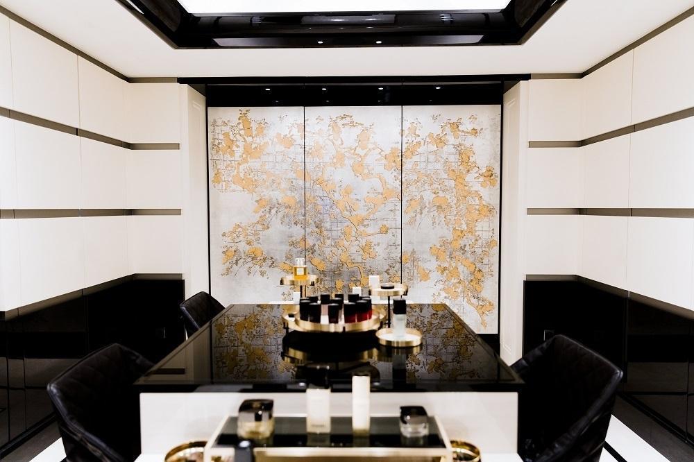 Wnętrze SPA Chanel w Ritzu