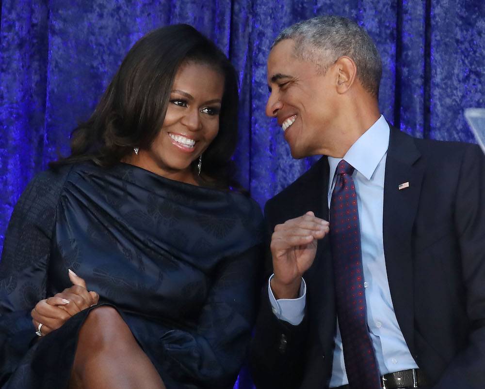 Michelle i Barack Obamowie (Fot. Getty Images)