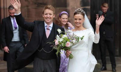 Podczas romantycznej ceremonii książę Westminsteru poślubił Olivię Henson 