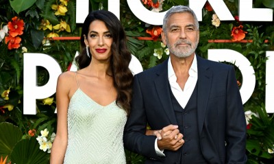 Hollywoodzki glamour: Amal i George Clooney’owie na premierze „Biletu do raju”