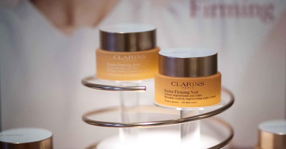 Clarins i kangurza łapa w kremie