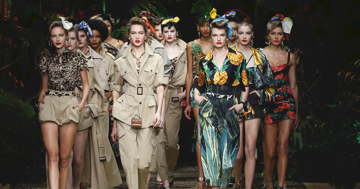 Dolce & Gabbana wiosna-lato 2020: Welcome to the Jungle