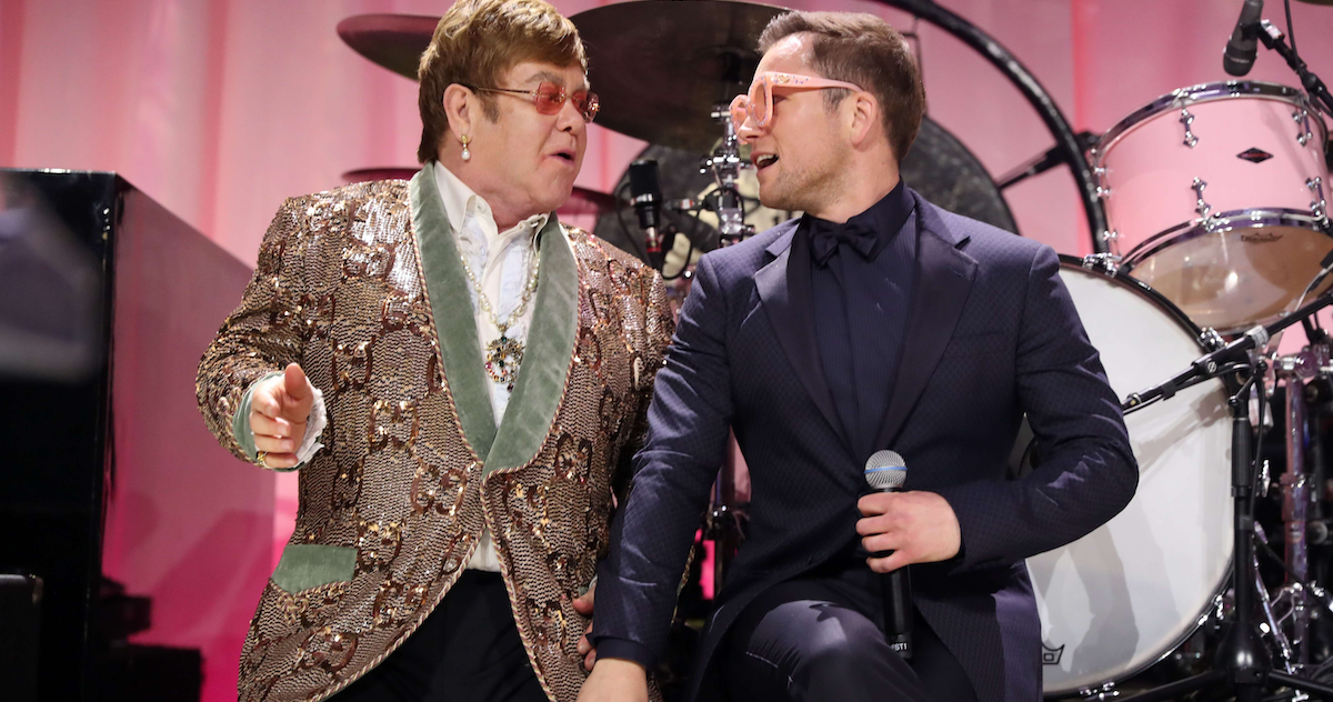 Elton John zaśpiewał na swoim przyjęciu po Oscarach