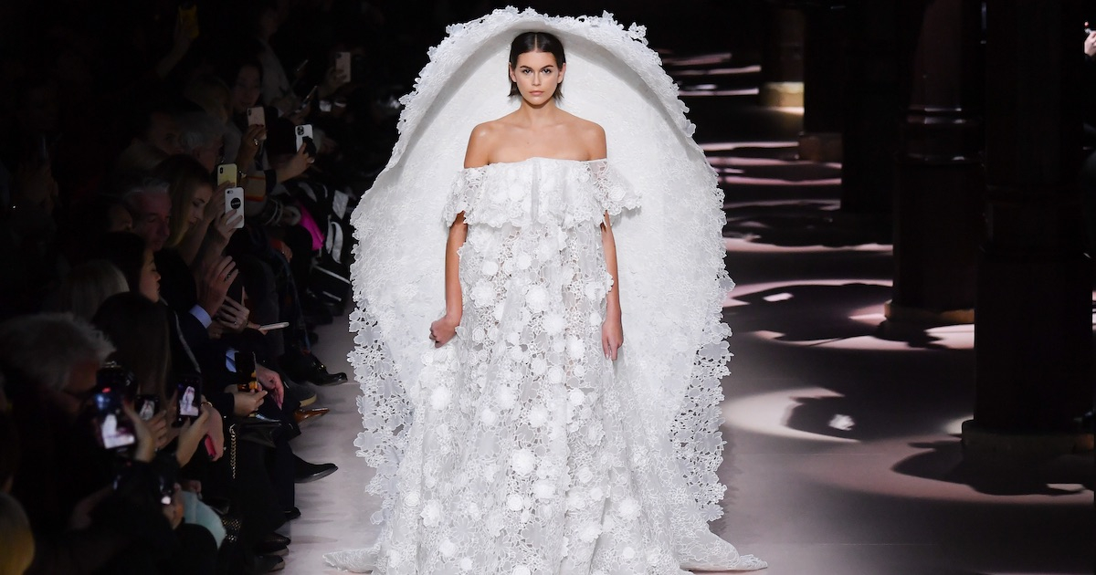 Givenchy haute couture wiosna-lato 2020: Angielska róża