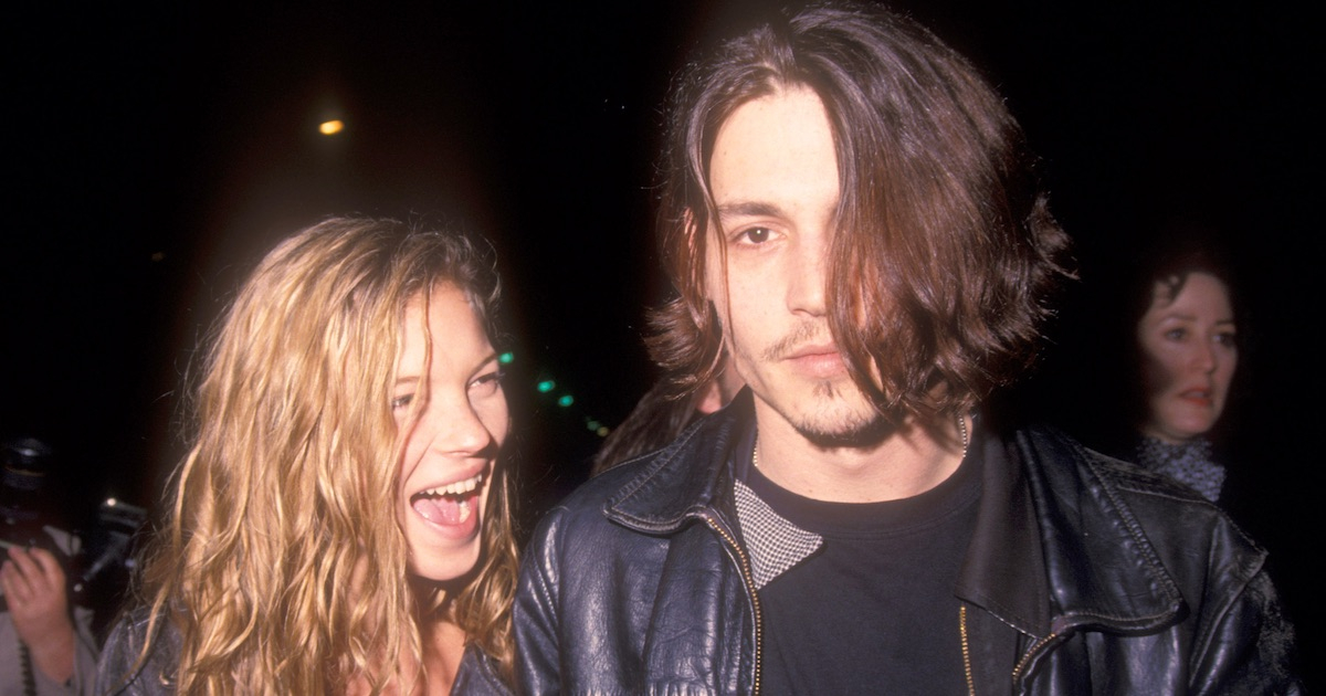 Historia jednego zdjęcia: Johnny Depp i Kate Moss w połowie lat 90.