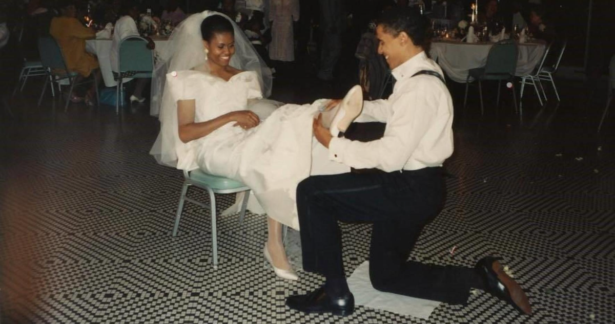 Historia jednego zdjęcia: Wesele Baracka i Michelle Obamów w 1992 roku