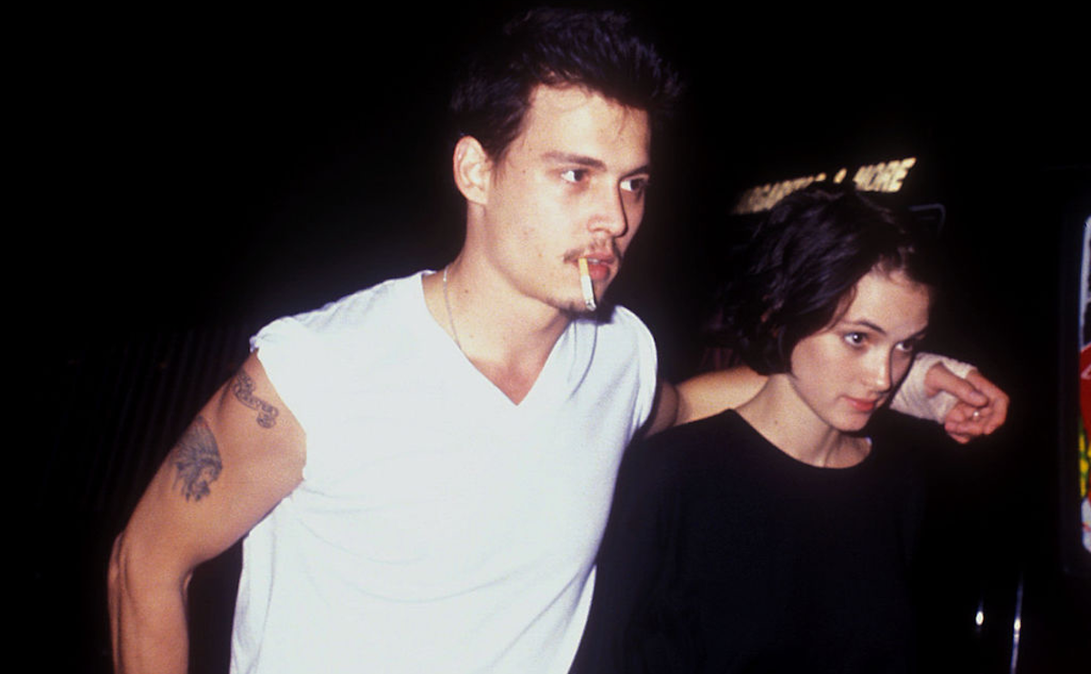 Historia jednego zdjęcia: Winona Ryder i Johnny Depp w 1990 roku