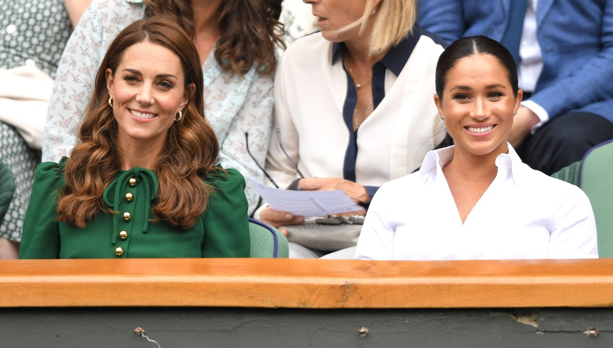 Księżne Meghan i Kate na finale Wimbledonu