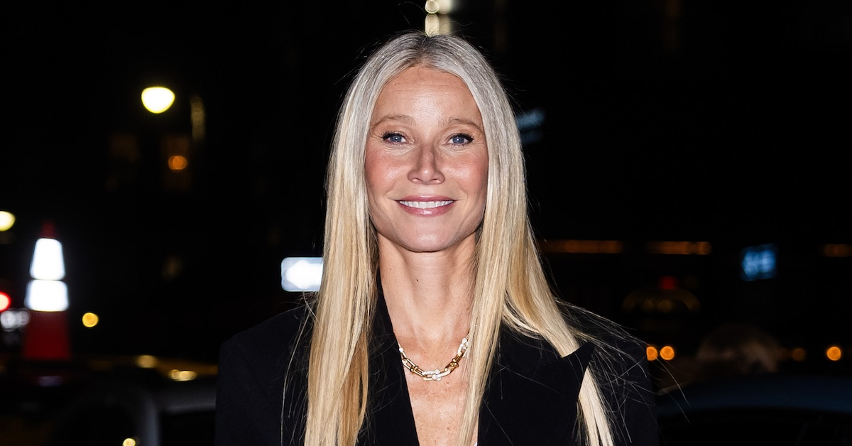 Paltrow w spodniach skinny i swetrze pokazuje, jak prosto, ale