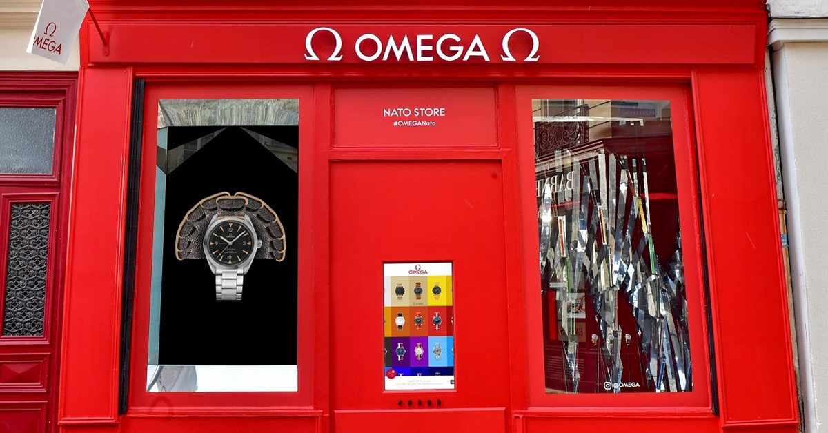 Pop-Up Boutique OMEGA w Paryżu