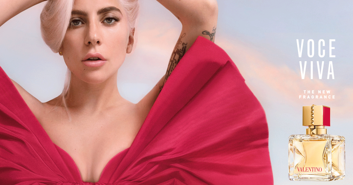 Premierowo na Vogue.pl: Lady Gaga w kampanii zapachu Voce Viva marki Valentino