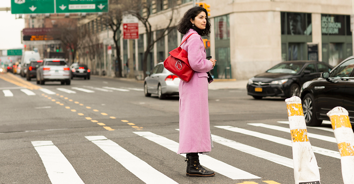 Street style: tydzień mody w Nowym Jorku jesień-zima 2018-2019. Dzień 3