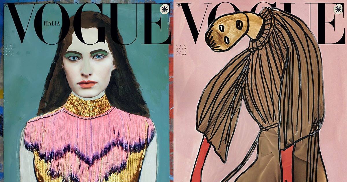 „Vogue Italia”: Ilustracja w trosce o przyszłość