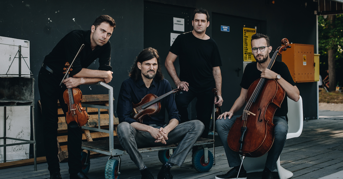 Wygraj bilety na koncert Atom String Quartet