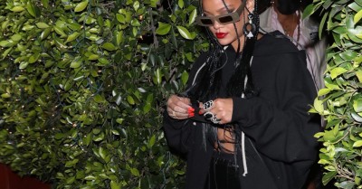 Inspirująca stylizacja: Rihanna w czerni