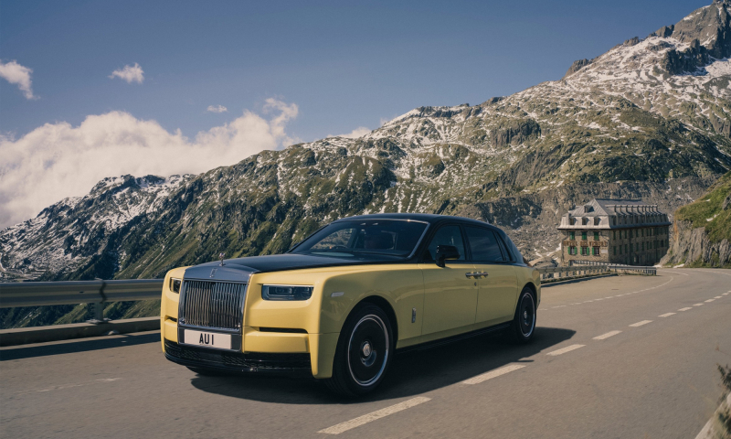 Specjalny Rolls-Royce z okazji 60-lecia filmu „Goldfinger” o agencie Jamesie Bondzie