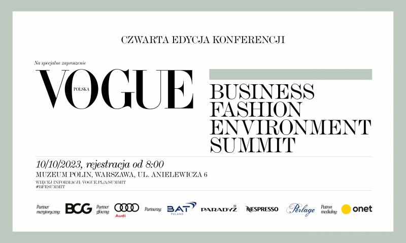 Program czwartej edycji Business Fashion Environment Summit