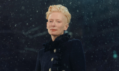 Tilda Swinton odbiera nagrodę na Berlinale w niezwykłej sukni Chanel