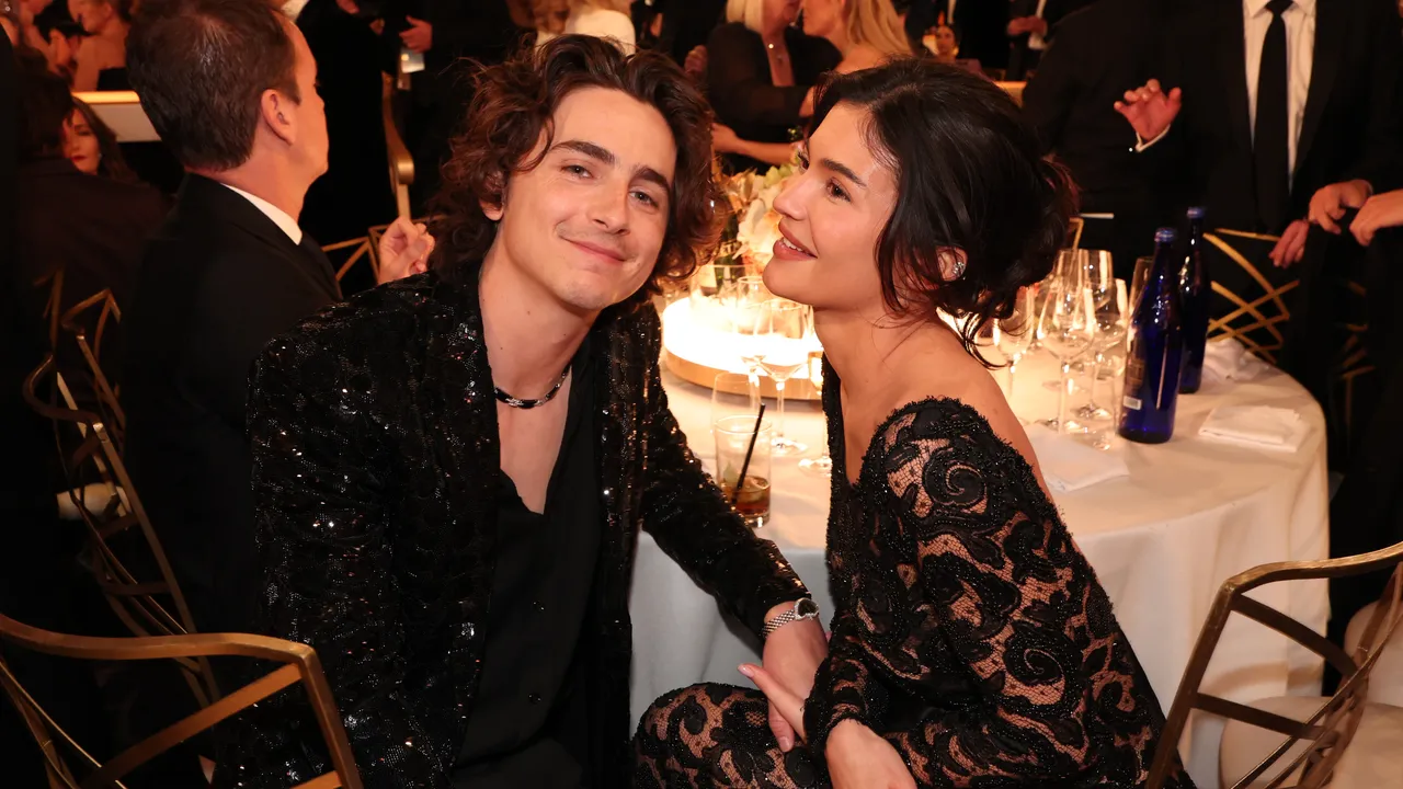 Timothée Chalamet i Kylie Jenner