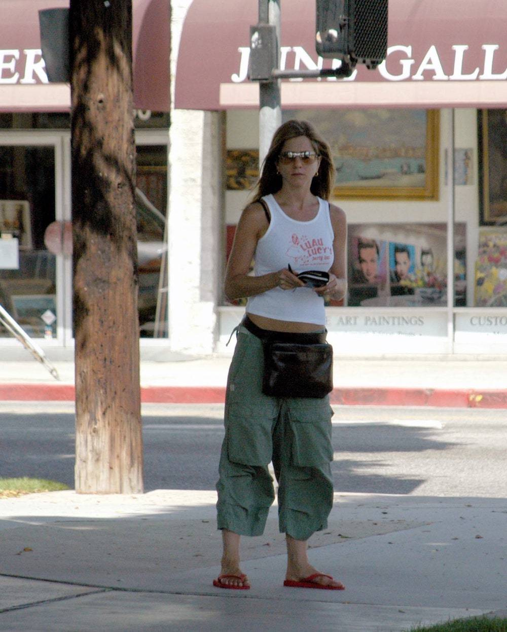 Jennifer Aniston w Los Angeles, 5 lipca 2003 r.