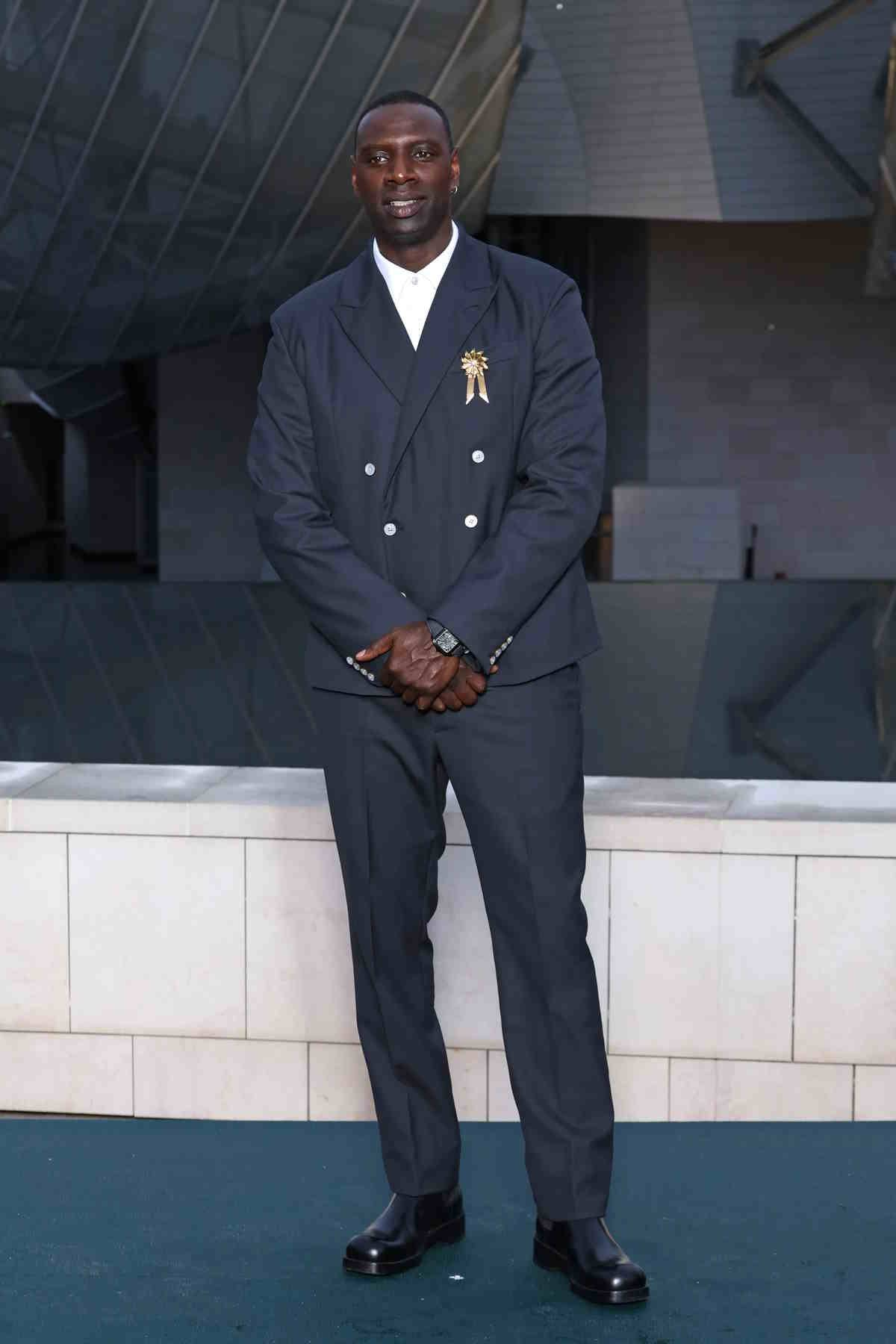 Omar Sy w stylizacji Louis Vuitton