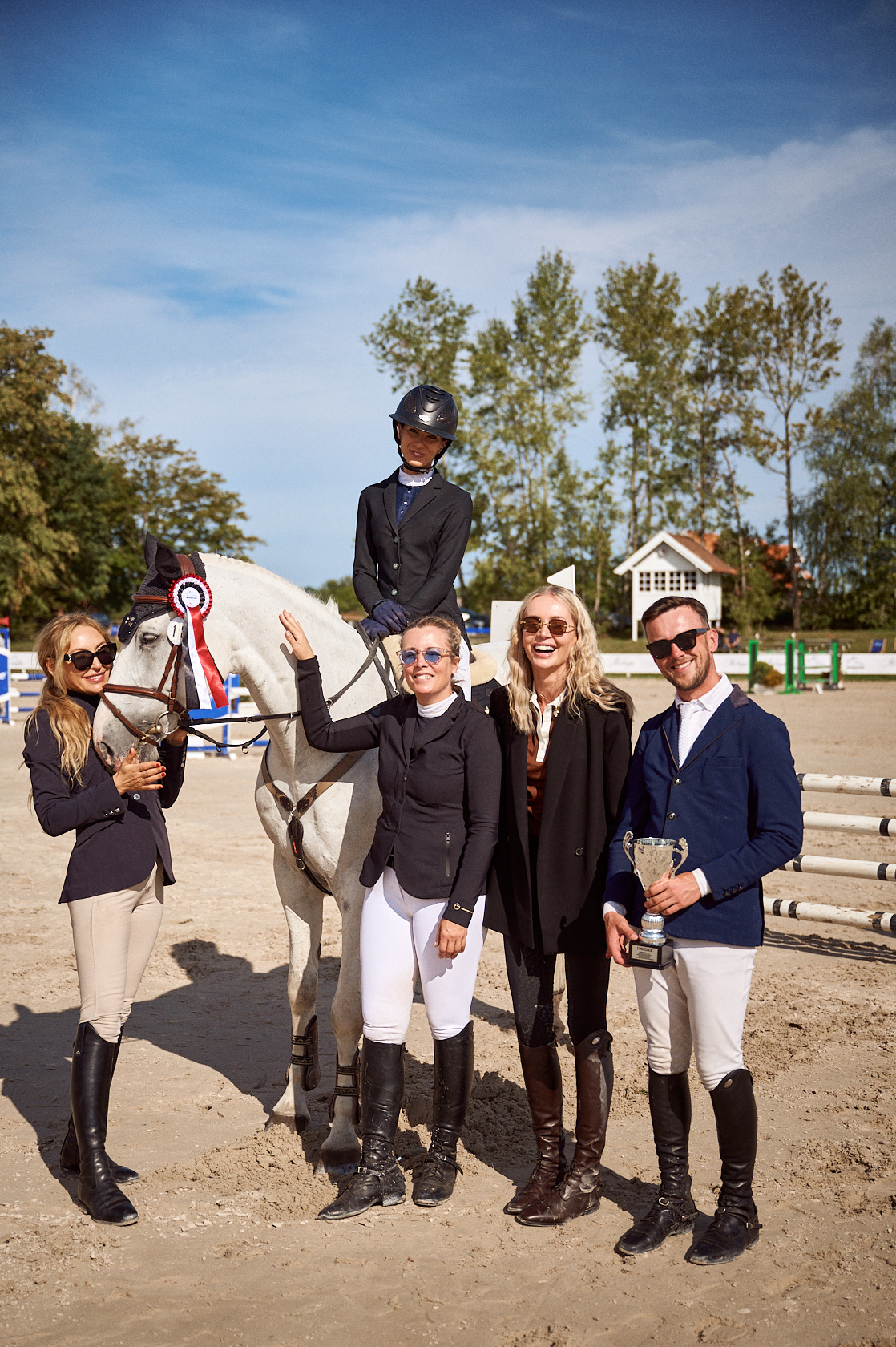 Dorota Weka, Natalia Palmowska, Agnieszka Woźniak-Starak i Tomasz Godek