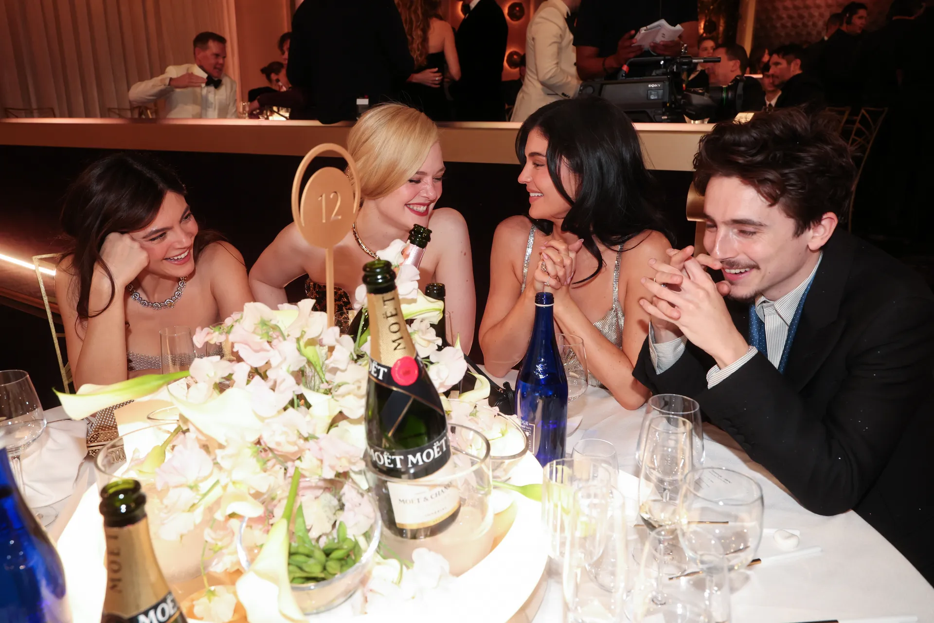 Monica Barbaro, Elle Fanning, Kylie Jenner, Timothée Chalamet