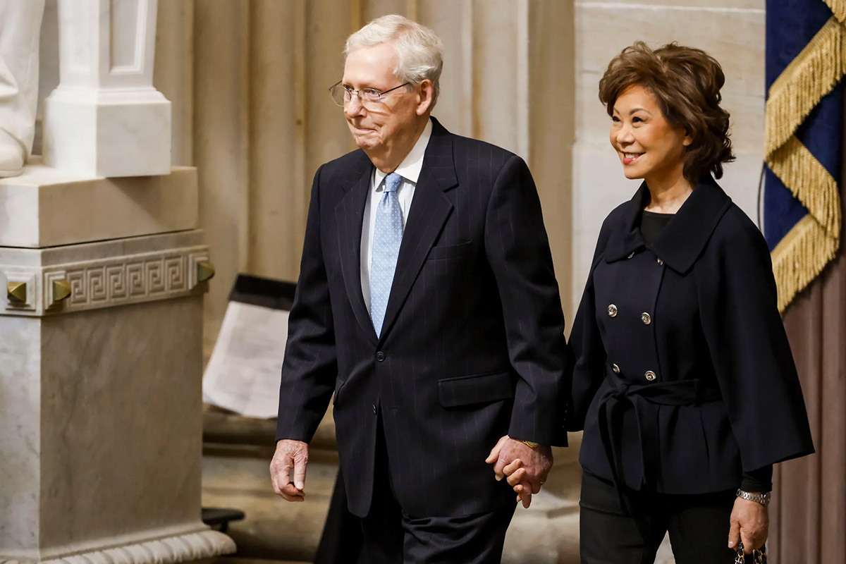 Mitch McConnell i Elaine Chao