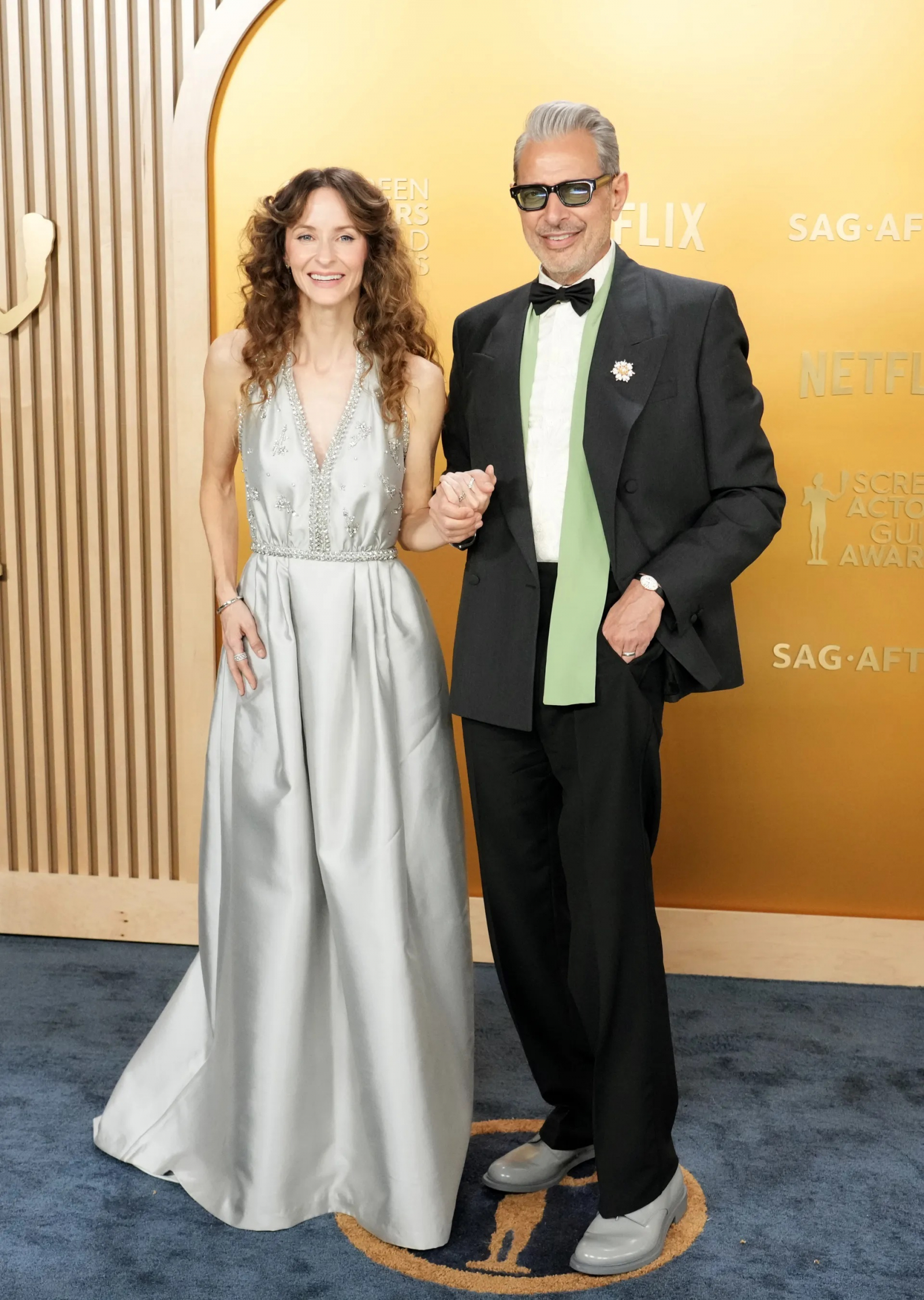 Emilie Livingston i Jeff Goldblum