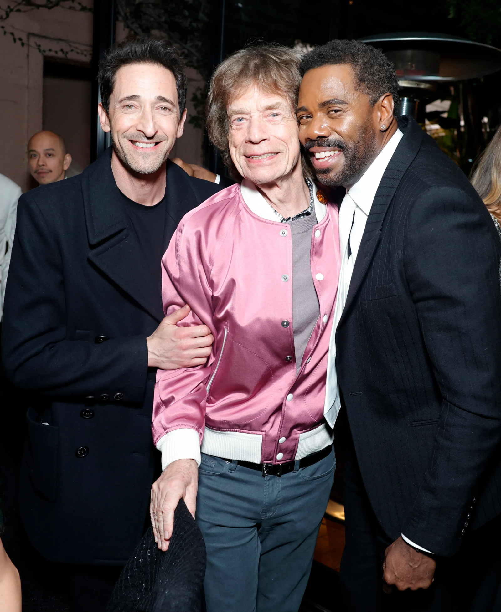 Adrien Brody, Mick Jagger i Colman Domingo