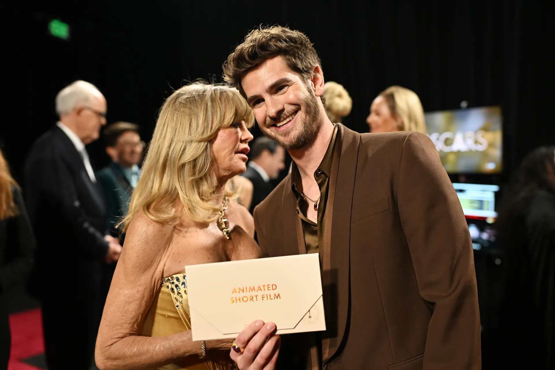 Goldie Hawn i Andrew Garfield