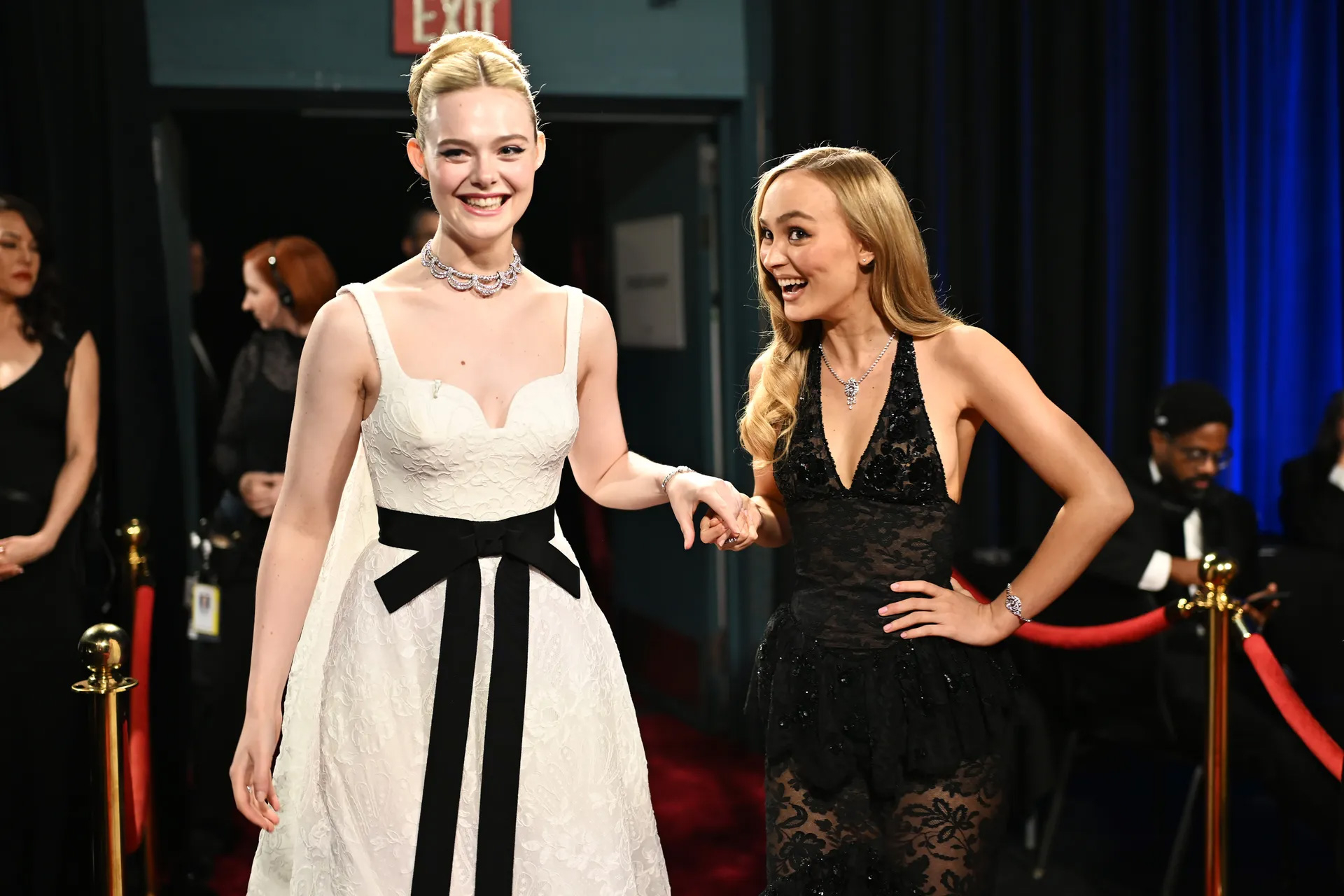 Elle Fanning i Lily-Rose Depp