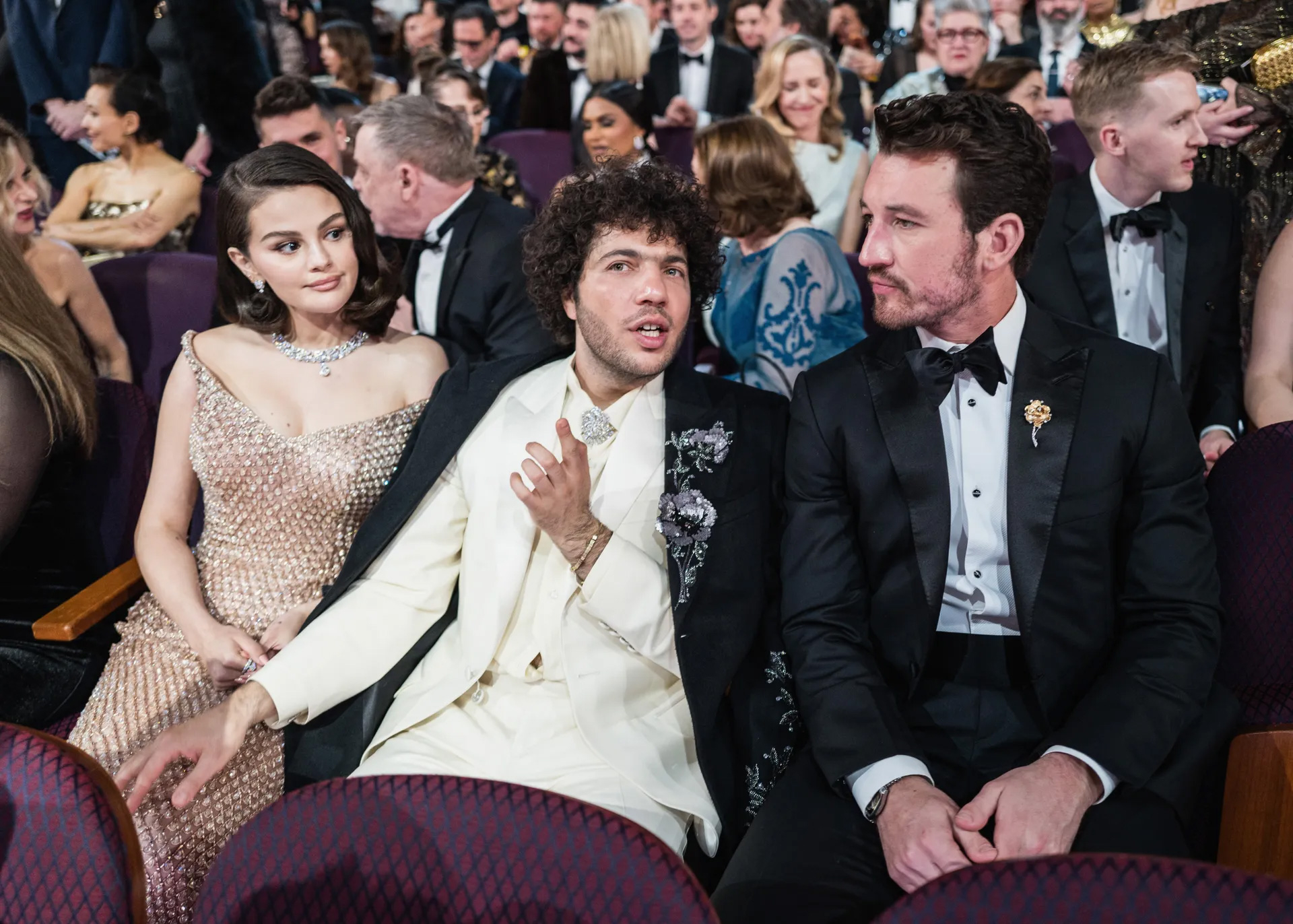 Selena Gomez, Benny Blanco i Miles Teller