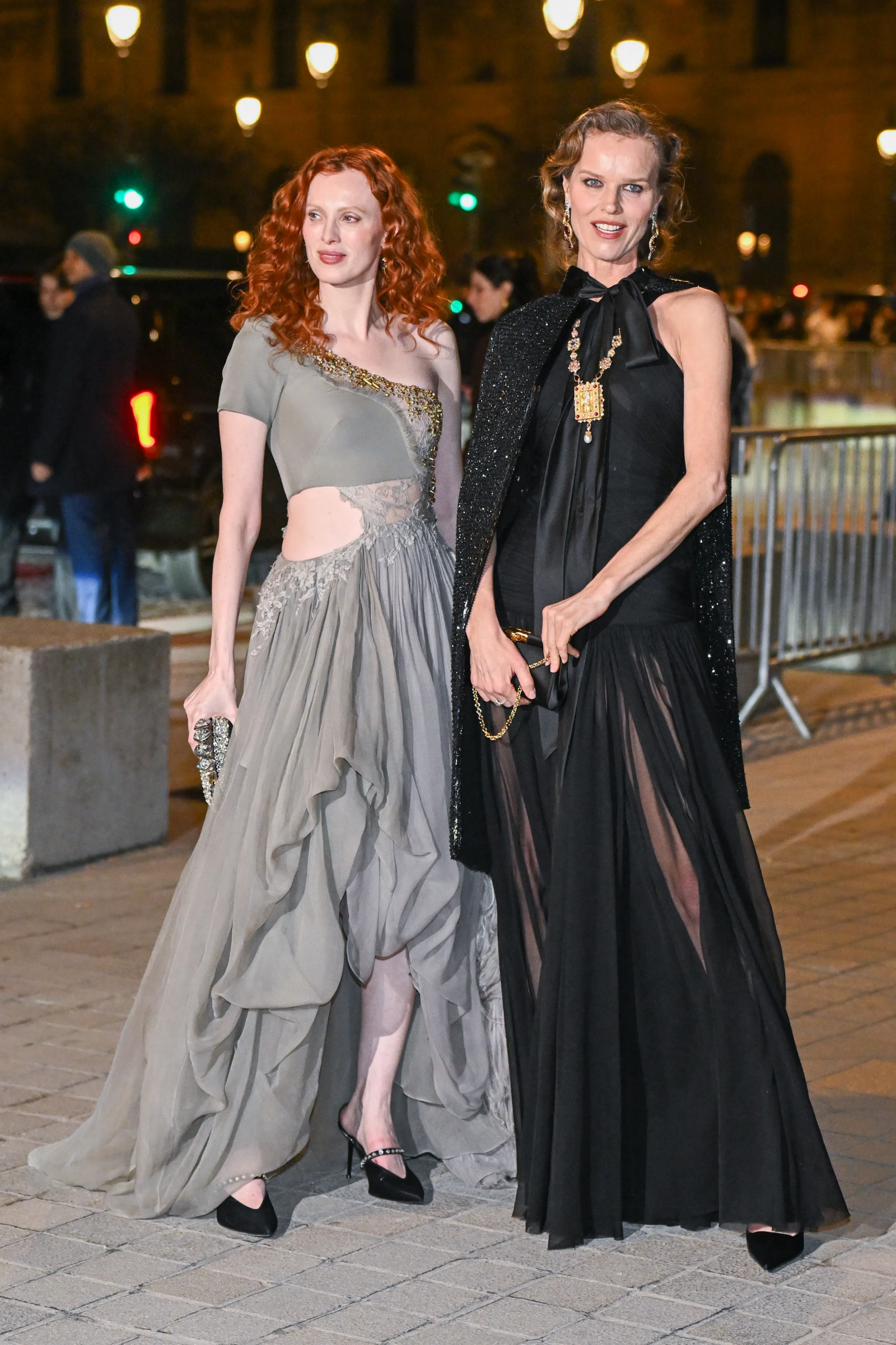 Karen Elson i Eva Herzigova