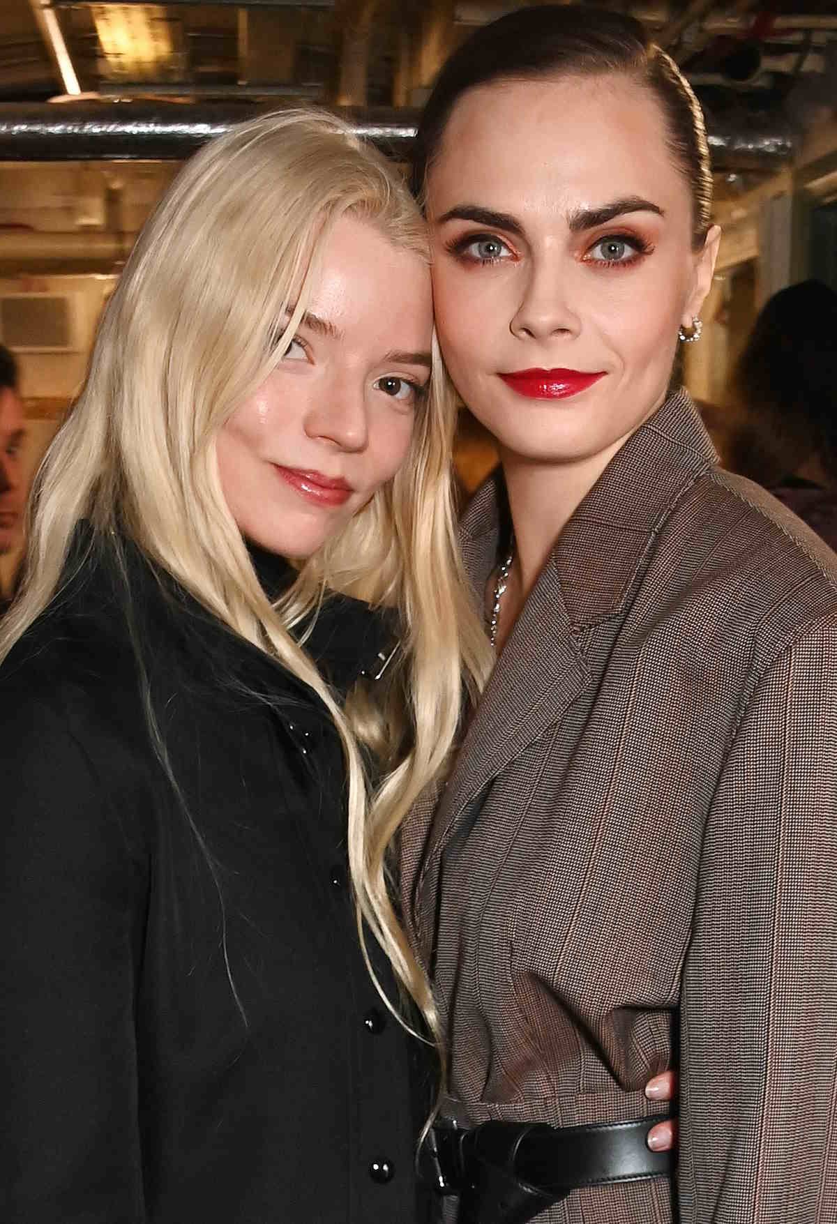 Przyjaciółki Cara Delevingne i Anya Taylor-Joy.