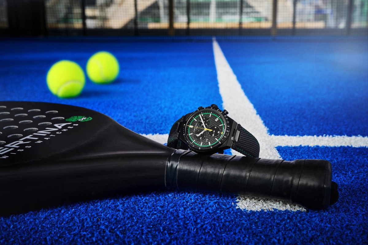 Zegarek DS-7 Chrono Padel Edition dla miłośników padla powstał we współpracy z zawodniczką Martą Ortegą.