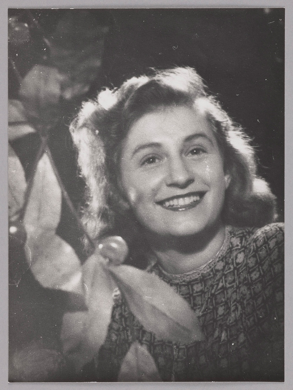 Sylwester „Kris” Braun, Berta Weissberger, ok. 1945, Muzeum Warszawy