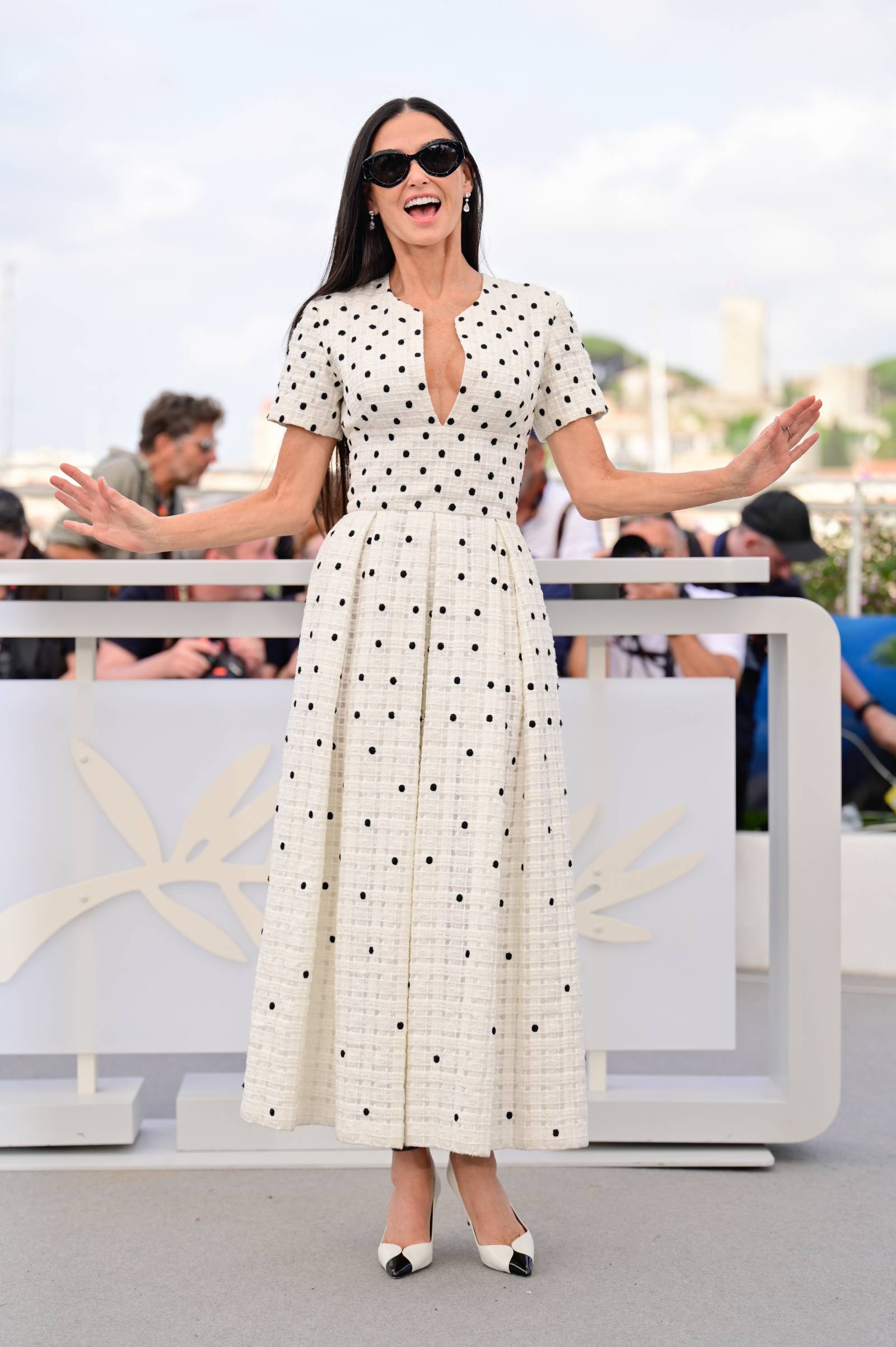 Demi Moore w Cannes w maju 2024 (Fot. Getty Images)