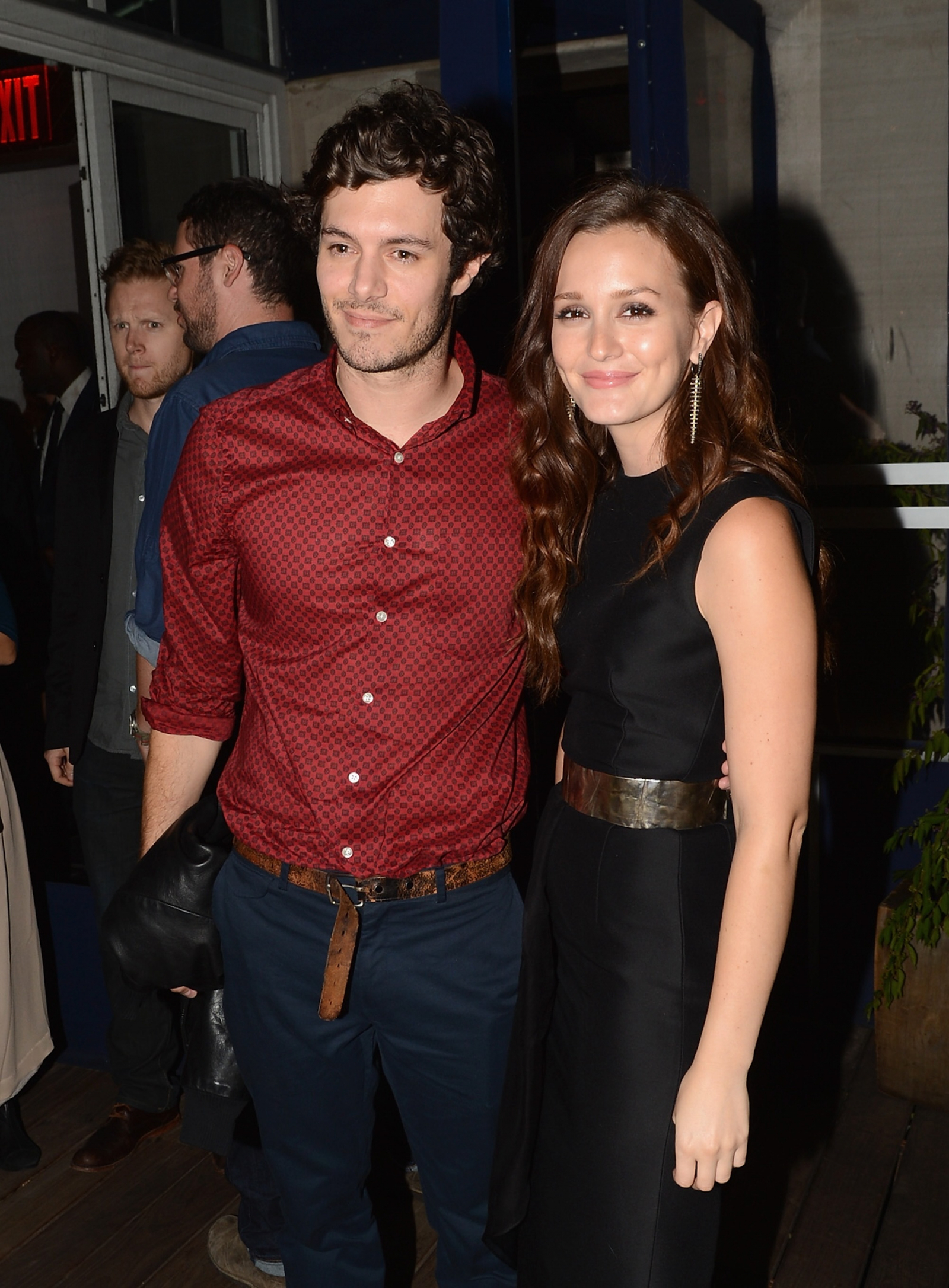 Adam Brody i Leighton Meester w 2012 roku (Fot. Getty Images)