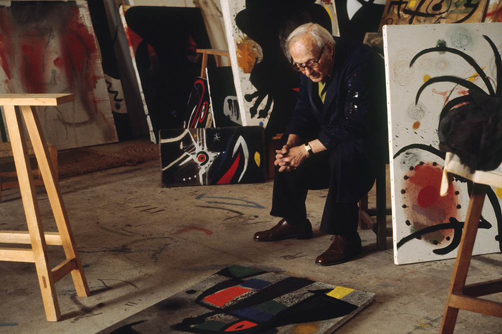 Juan Miró, Fot. Alain Dejean/Sygma via Getty Images