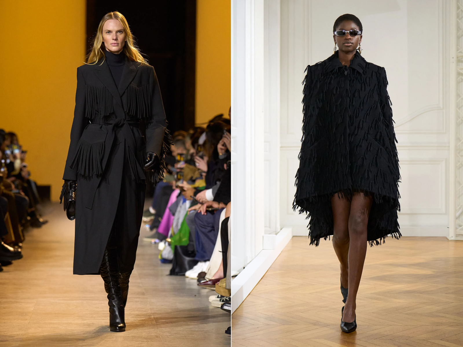 Elie Saab i Givenchy jesień-zima 2024-2025 (Fot. Go Runway)