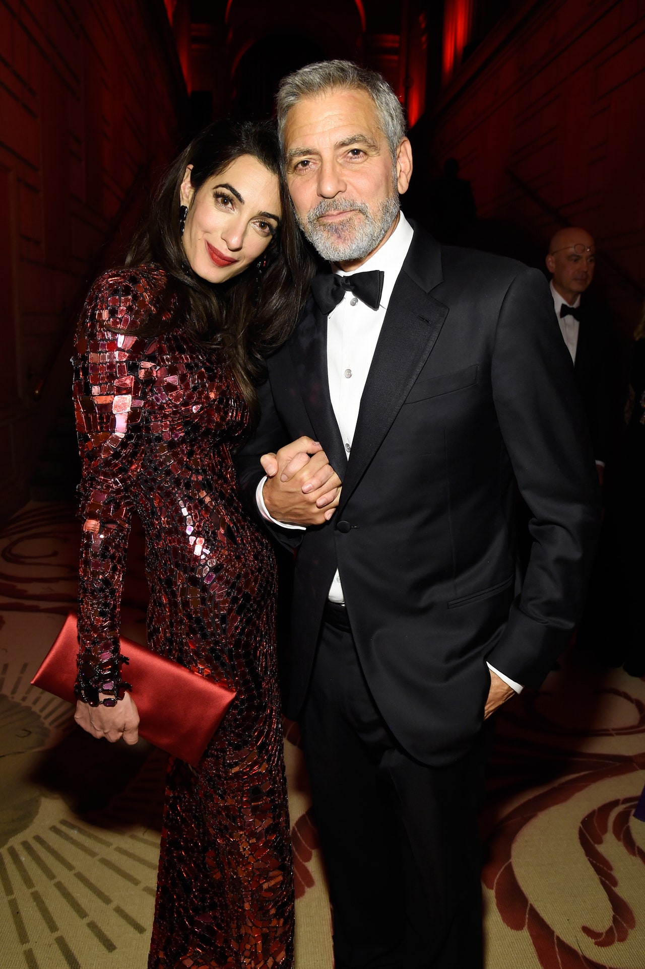George i Amal Clooneyowie (Fot. Getty Images)