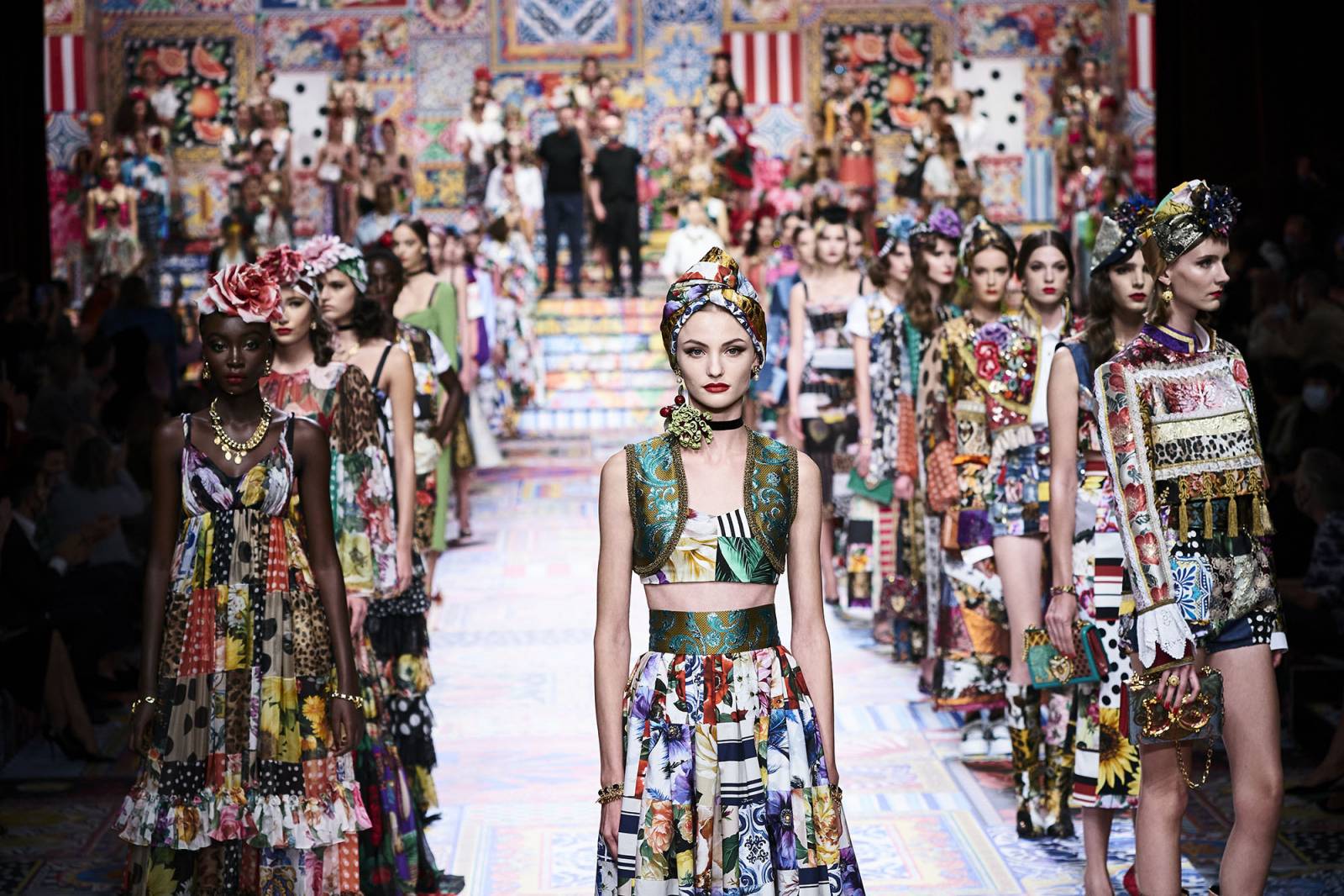 Dolce&Gabbana wiosna-lato 2021 (Fot. ImaxTree)