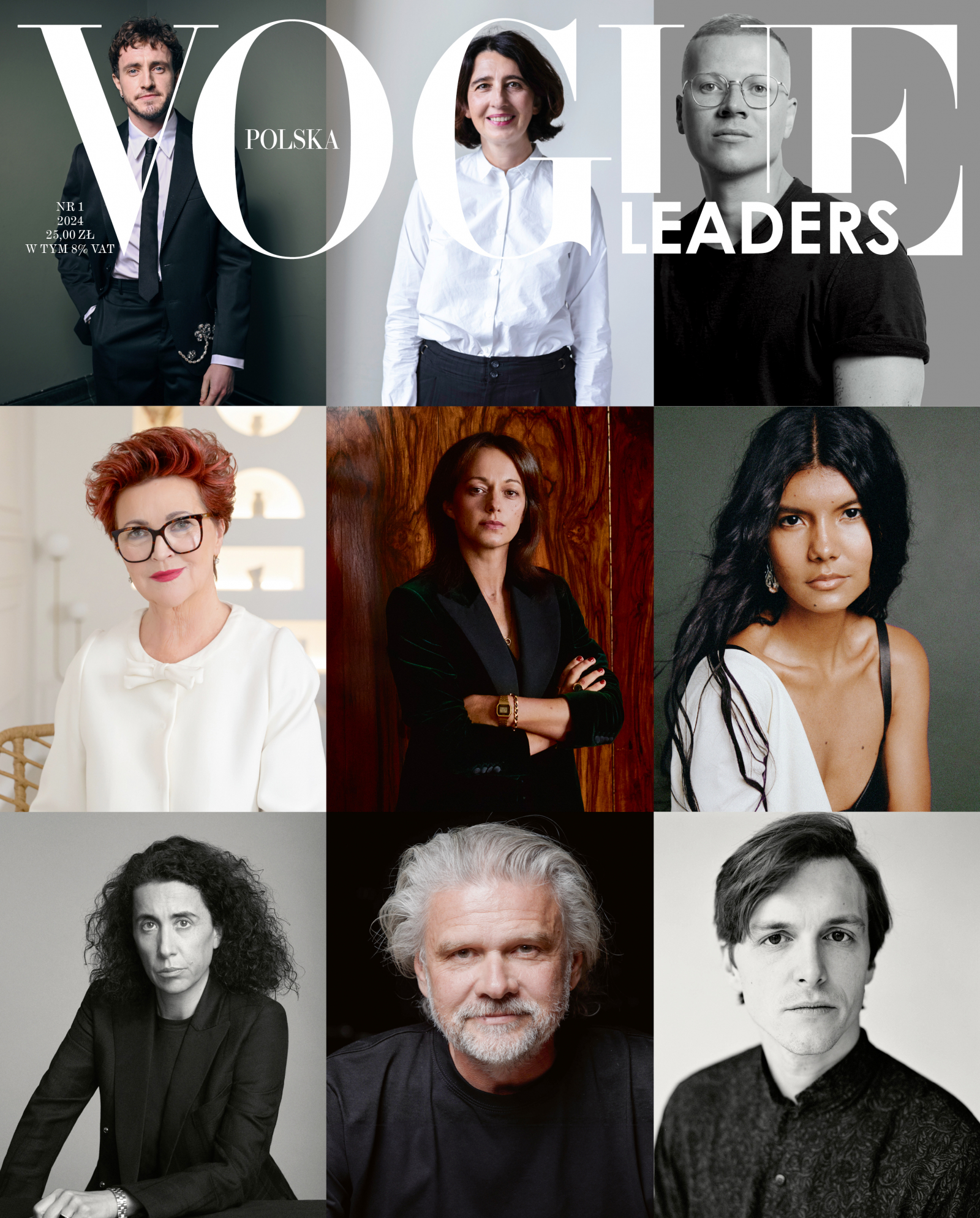 Okładka magazynu „Vogue Polska Leaders”